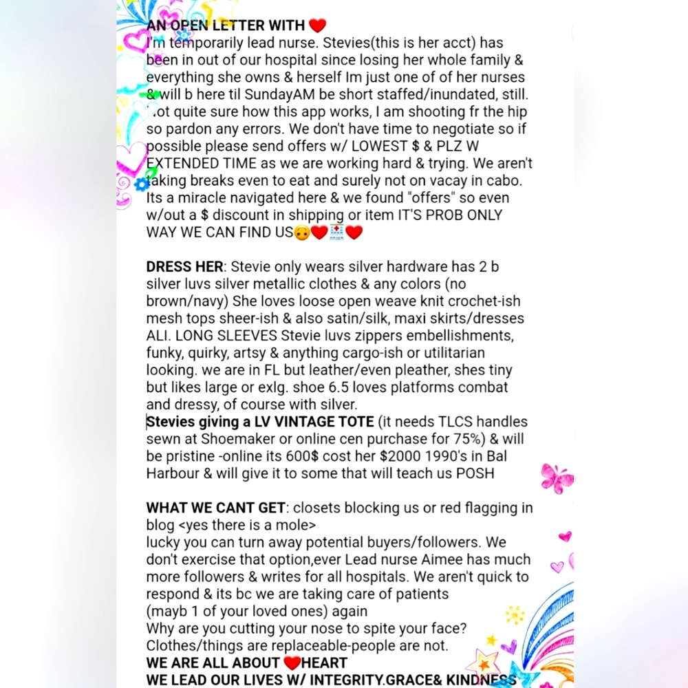 Nurses with purses ( MUST READ THIS)